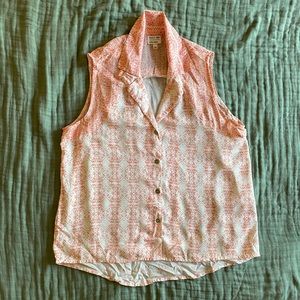 RVCA Sleeveless Blouse